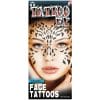 Face - Cheetah - Temporary Tattoo
