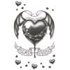 Gothic - Dead Inside - Temporary Tattoo Gothic - Dead Inside - Temporary Tattoo