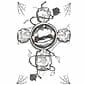 Gothic - Fangs - Temporary Tattoo