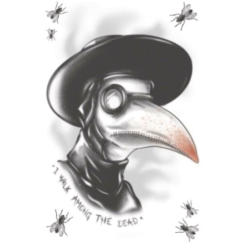 Gothic - The Doctor - Temporary Tattoo
