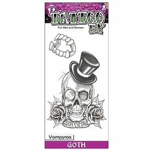 Gothic - Vampyros - Temporary Tattoo
