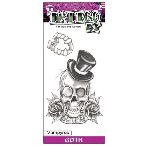 Gothic - Vampyros - Temporary Tattoo