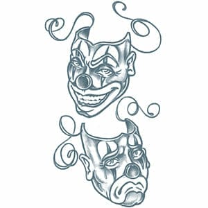 Prison - Now and Later - Temporary Tattoo