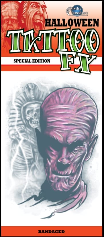 Tinsley Transfers Bandaged - Temporary Tattoo Bandaged - Temporary Tattoo