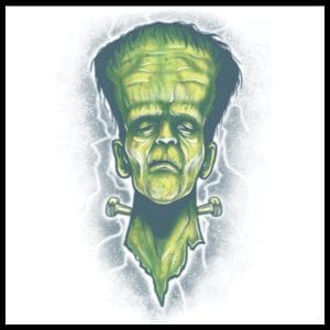 Dr Zombie - Temporary Tattoo