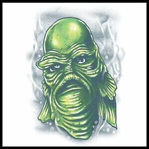 Lagoon - Temporary Tattoo