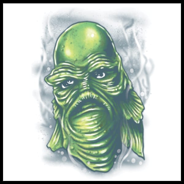 Lagoon - Temporary Tattoo