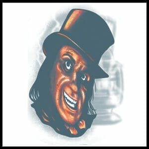 Mr Midnight - Temporary Tattoo