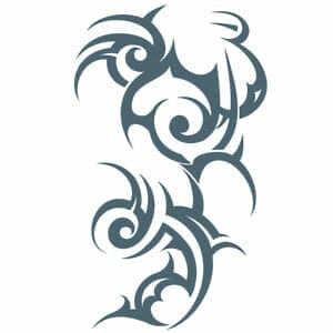 Tapped Out - Tribal Temporary Tattoo