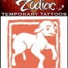 Zodiac Goat - Temporary Tattoo