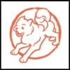 Zodiac Dog - Temporary Tattoo
