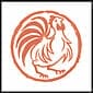 Zodiac Rooster - Temporary Tattoo