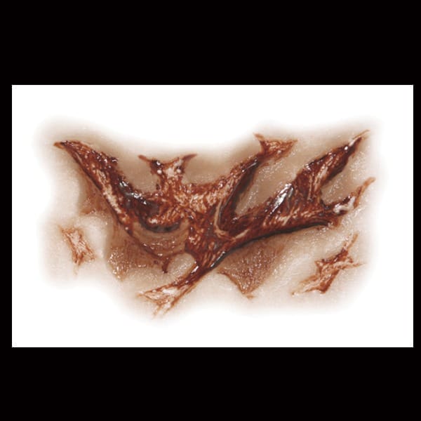 Zombie Torn Throat - FX Makeup