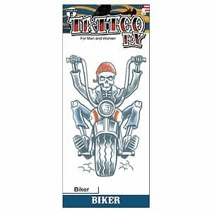 Born to Ride - Biker Temporary Tattoo