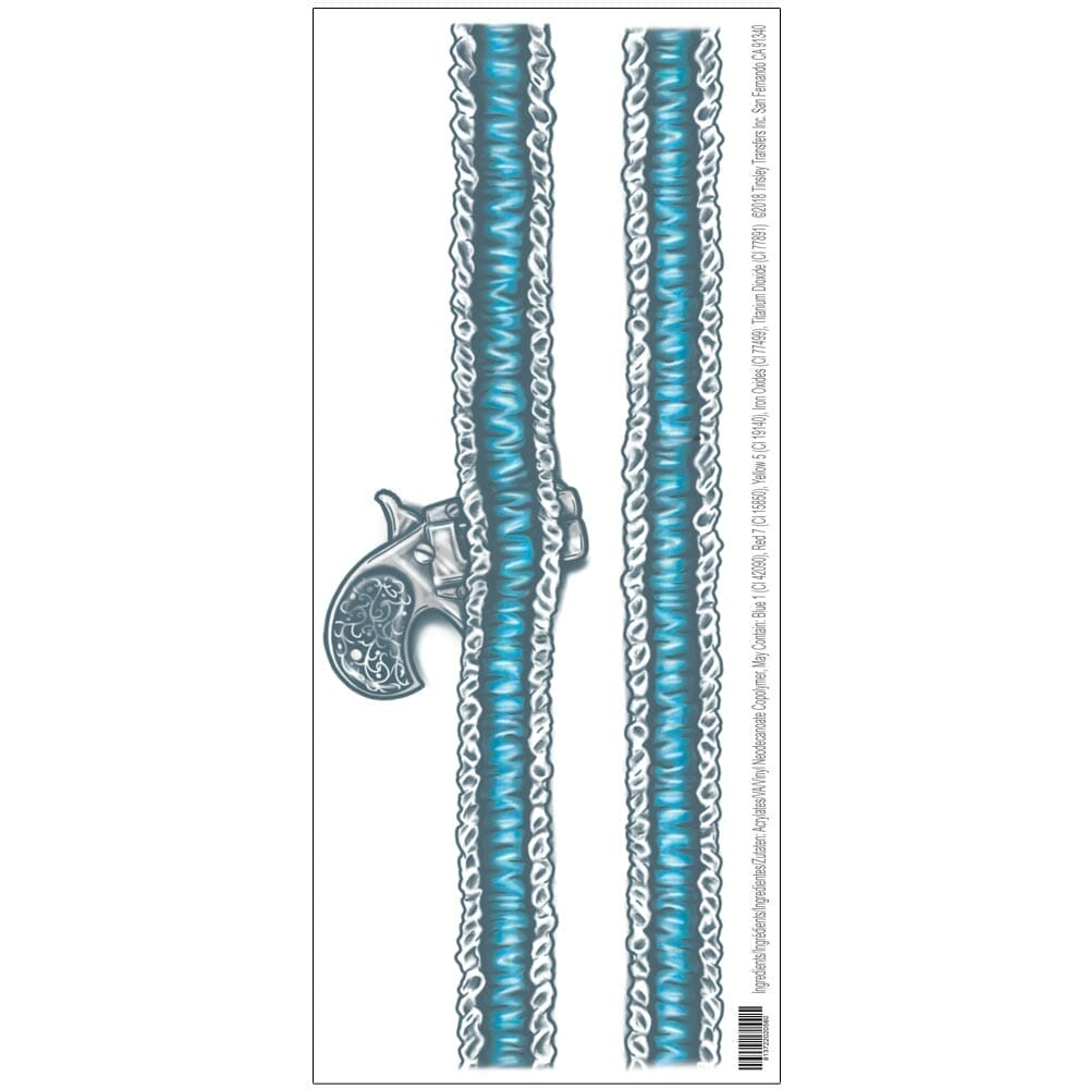 Body Bands - Coquettish Garter - Temporary Tattoos