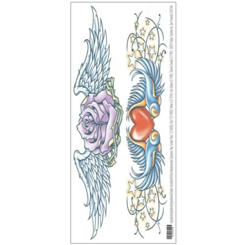 Body Bands - Chicks Dig Swallows - Temporary Tattoos