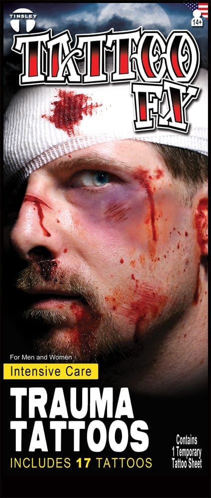 Intensive Care - Temporary Tattoo By Tinsley Transfers Intensive Care - Temporary Tattoo