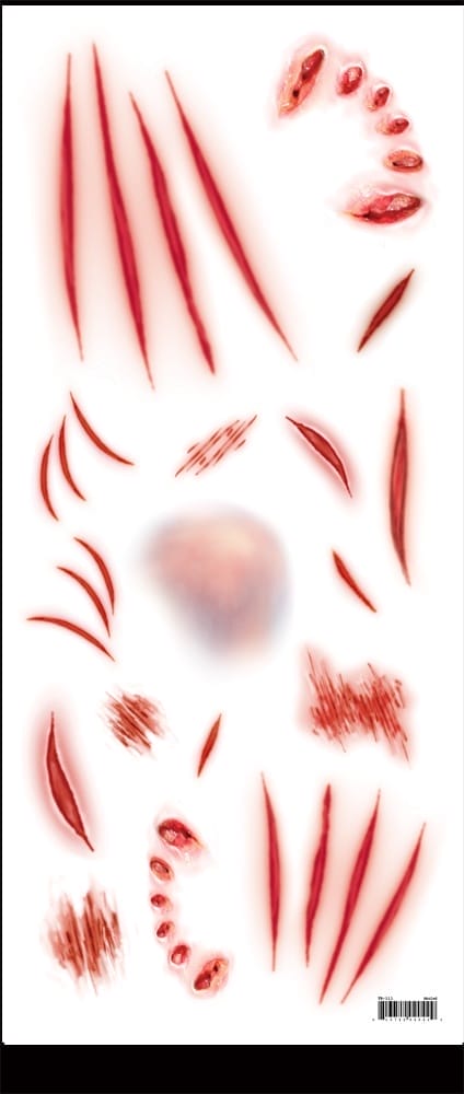 Mauled - Temporary Tattoo