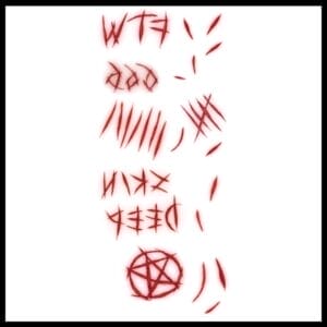 Carving Board - Temporary Tattoo