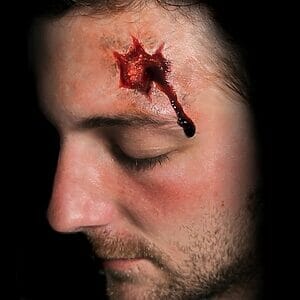 Shot Stabbed - Temporary Tattoo