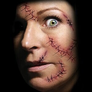 Stitches - Temporary Tattoo