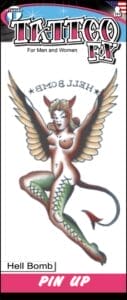 Hell Bomb - Temporary Tattoo