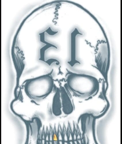 Skull - Temporary Tattoo