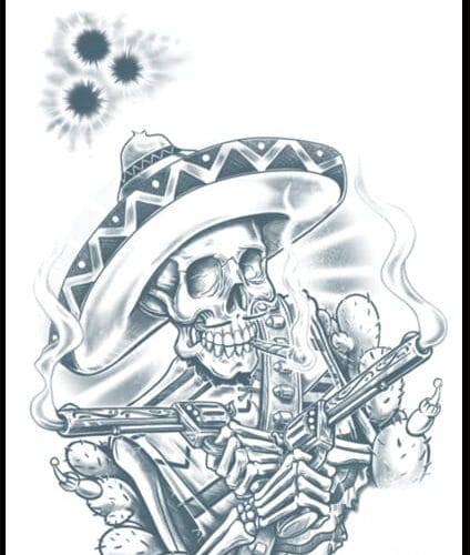 Pancho - Temporary Tattoo