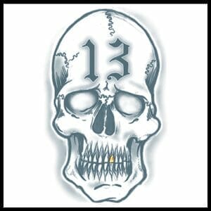 Skull - Temporary Tattoo
