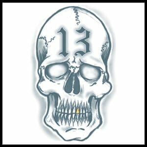 Skull - Temporary Tattoo