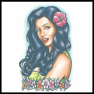 Aloha - Temporary Tattoo