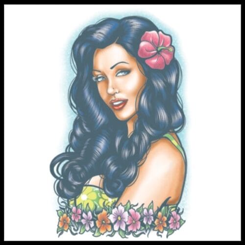 Aloha - Temporary Tattoo