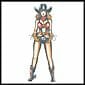 Cowgirl - Temporary Tattoo
