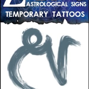 Zodiac Capricorn - Temporary Tattoo
