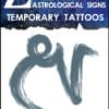 Zodiac Capricorn - Temporary Tattoo By Tinsley Transfers Zodiac Capricorn - Temporary Tattoo
