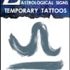 Zodiac Libra - Temporary Tattoo