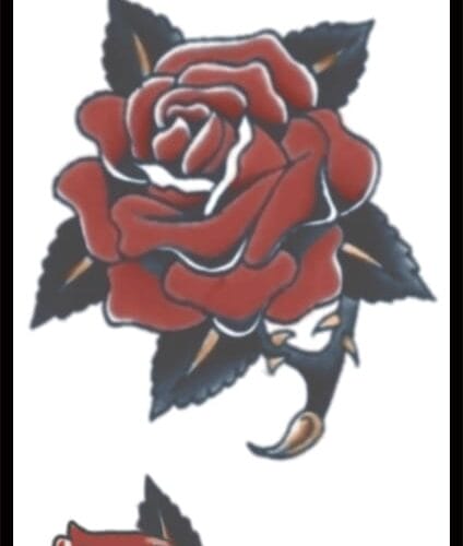 1940 Rose Tattoo