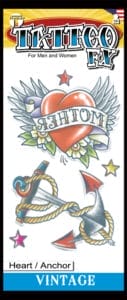 Heart Anchor Tattoo