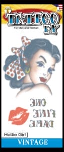 Hottie Vintage Tattoo