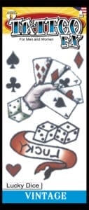 Lucky Dice Tattoo