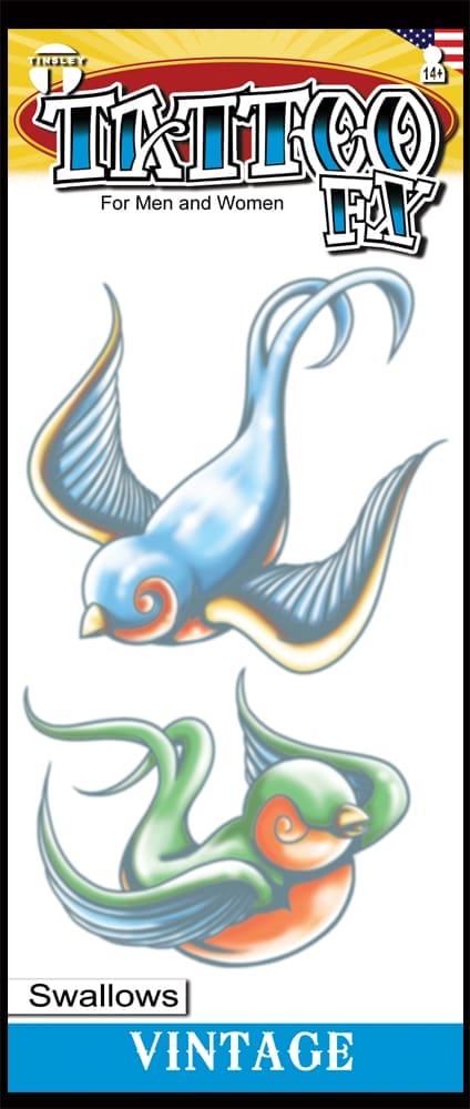 swallows vintage Tattoo
