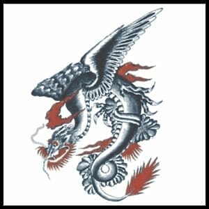 Dragon Temporary Tattoo