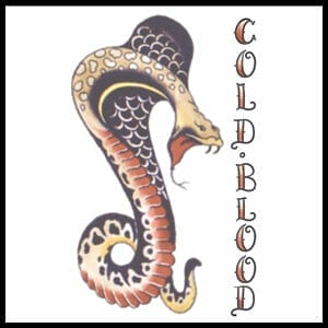 Cobra 1940 - Vintage Temporary Tattoo