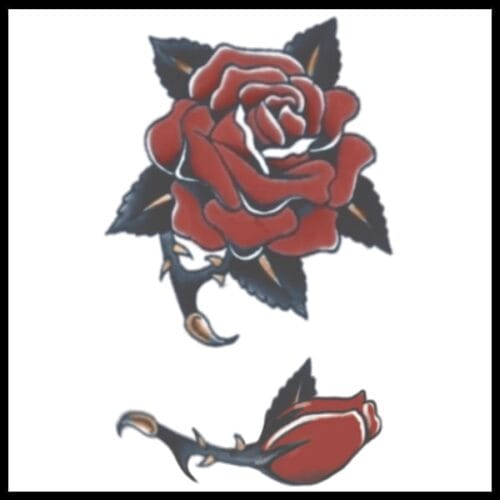 1940 Rose Tattoo
