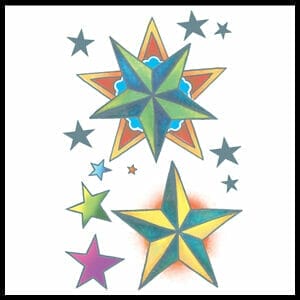 Nautical Stars Tattoo