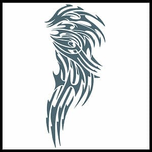 Extra Large Bad Boy - Temporary Tattoo