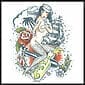 Extra Large Sailor - Temporary Tattoo