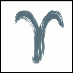 Zodiac Aries - Temporary Tattoo