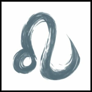 Zodiac Leo - Temporary Tattoo