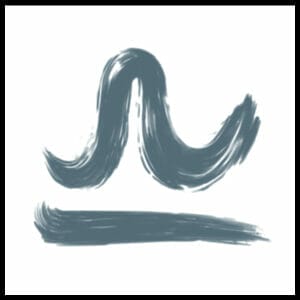 Zodiac Libra - Temporary Tattoo